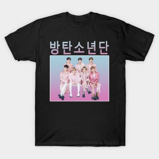 bts retro style T-Shirt